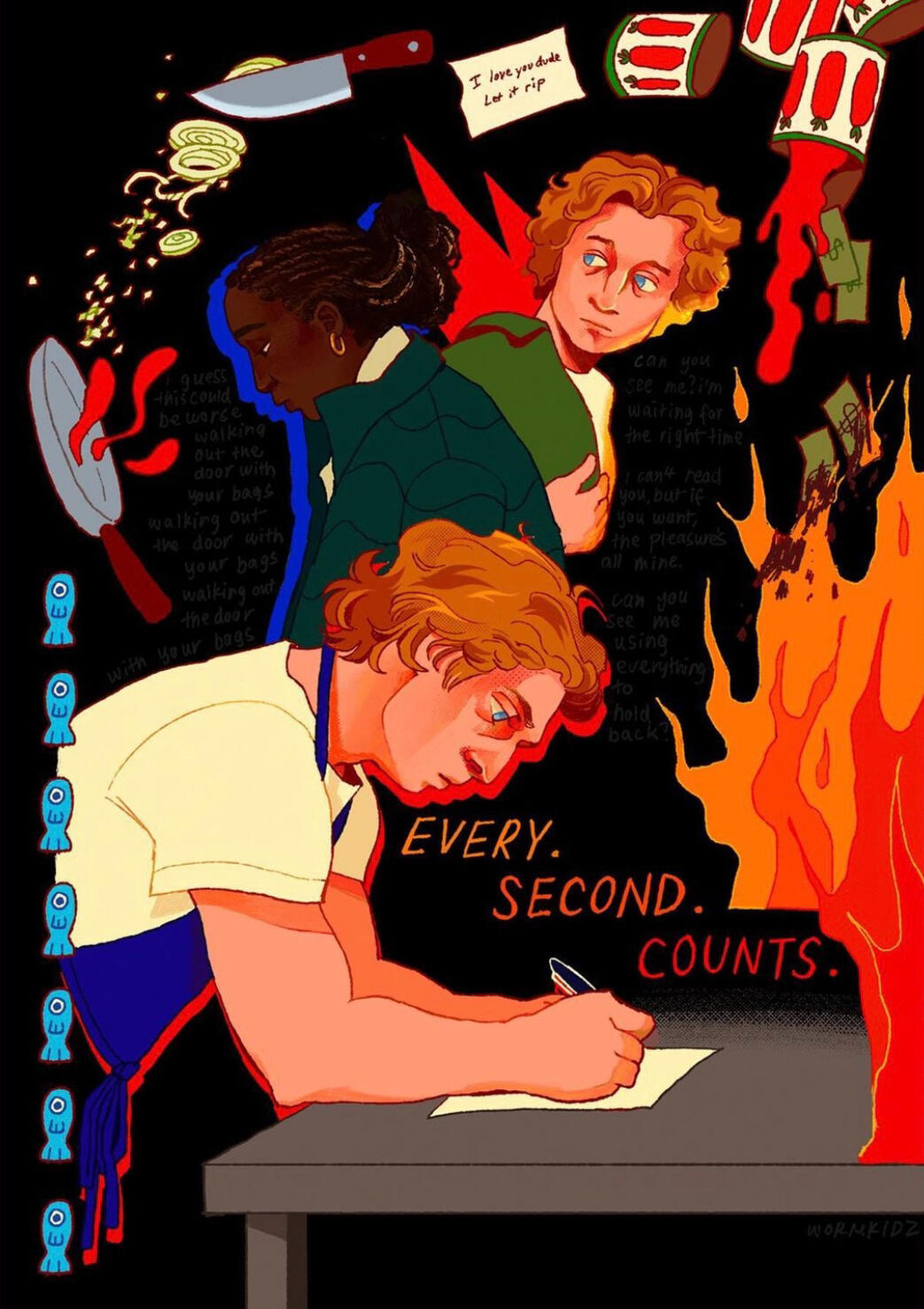 Every Second Counts 2024 (Procreate)