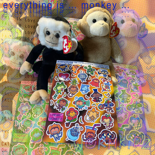 Everything is Monkey Sticker Sheet